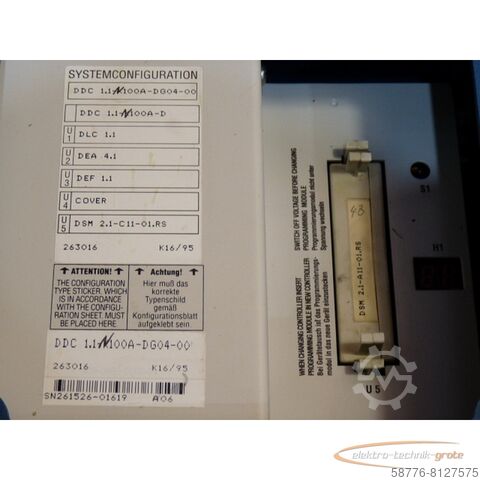 Component Indramat DDC 1.1 N100A-DG04-00 Digital A.C. Servo Compact Controller DDC