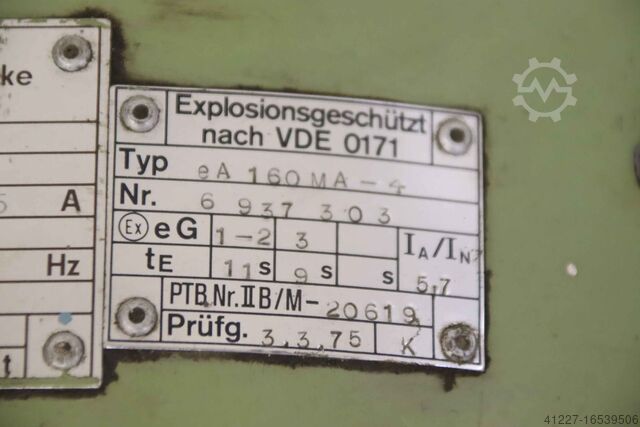 Electric motor 10 kW 1465 rpm Loher eA 160 MA-4 Ex-geschützt