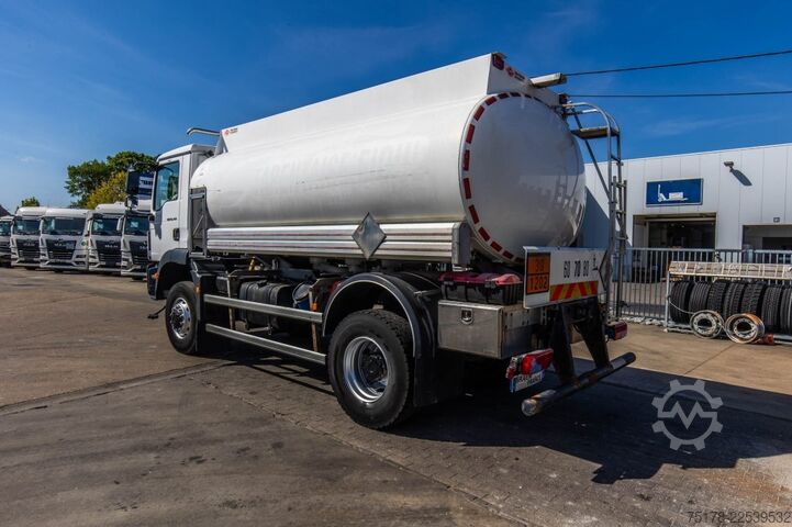 Fuel tanker MAN TGM 18.340 4X4 + CM 12.000L+4COMP.