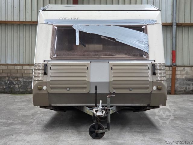 Wohnwagen KIP KG 48 TN Wohnwagen Toilet + Etagenbett