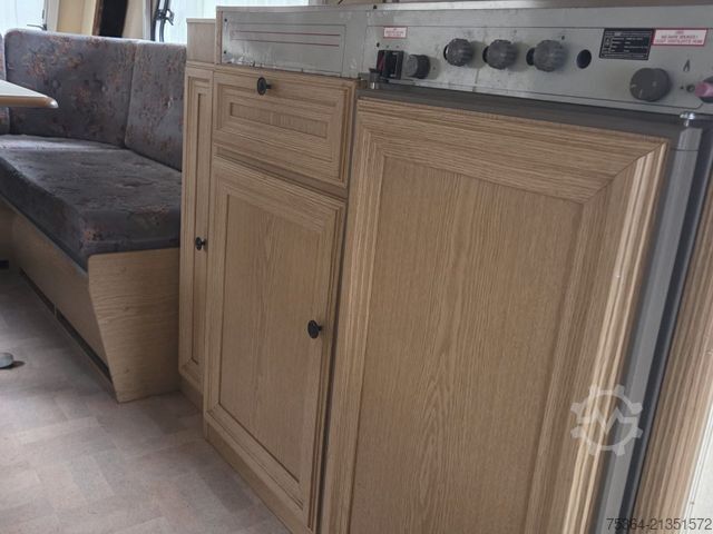 Wohnwagen KIP KG 48 TN Wohnwagen Toilet + Etagenbett