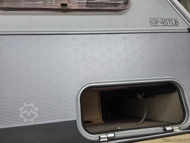 Wohnwagen KIP KG 45 TLB Wohnwagen Toilet + Etagenbett