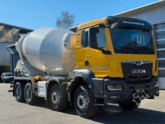Concrete mixer truck MAN 35.440 8x4 BB CH Betonmischer Euromix 10 m³