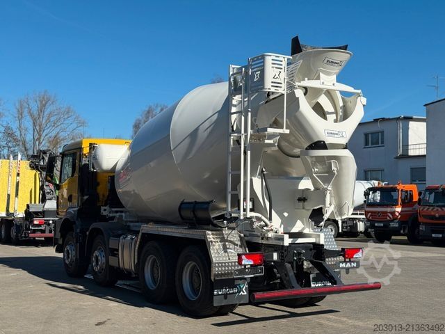 Concrete mixer truck MAN 35.440 8x4 BB CH Betonmischer Euromix 10 m³