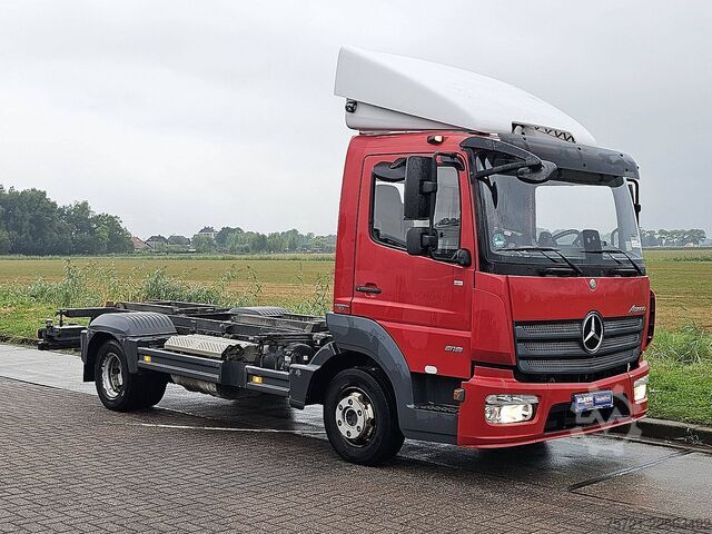 Container transportation MERCEDES-BENZ ATEGO 816 WB 362 AIRCO GERMAN