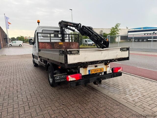 Tipper Mercedes-Benz 513 CDI, Crane Hiab 022-2 kipper