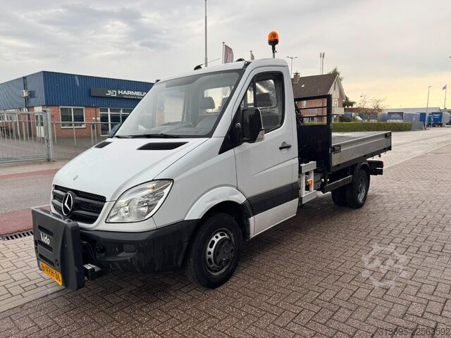 Tipper Mercedes-Benz 513 CDI, Crane Hiab 022-2 kipper