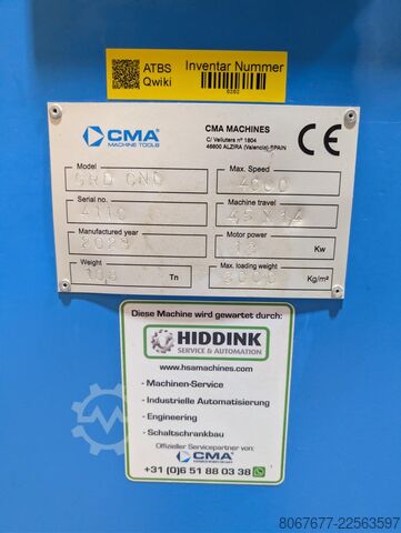 Universal machining center CMA Maschinen GmbH GRD 4514