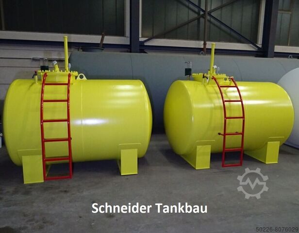 ▷ Heizöltank, Lagerbehälter, Tankanlage 20m³ Stahltank für Heizöl