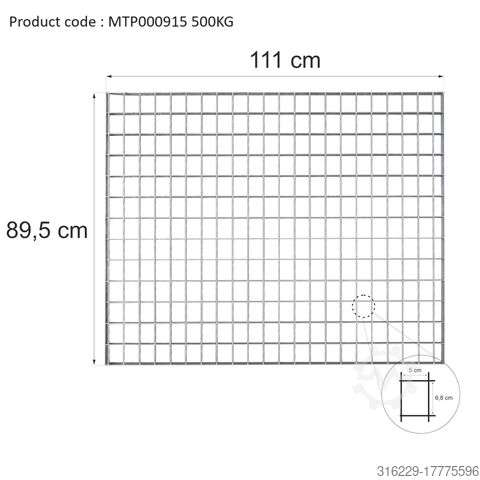 Palettenregalroste - überlagert Mega-M