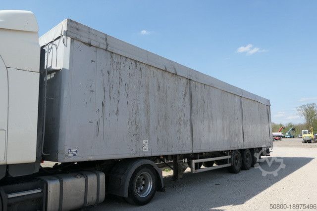 Walking floor semitrailer KRAKER CF 200, 8mm Boden, Funk, BPW, Luft-Lift, 91m³