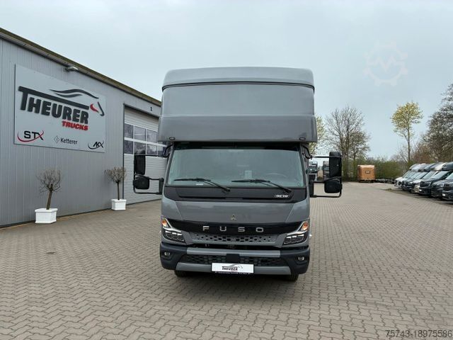 Viehtransporter MERCEDES-BENZ FUSO 8 180 TT-S 1-3 Pferde Pop-Out, Neufahrzeug