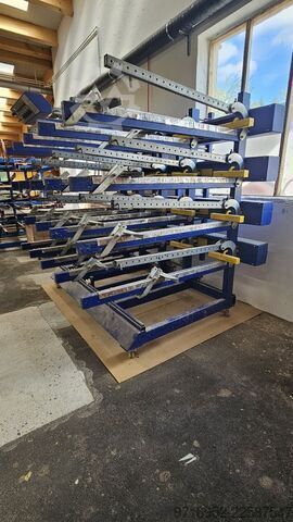 Laminating press for solid wood Columbus C-S Variomat Etagenverleimpresse