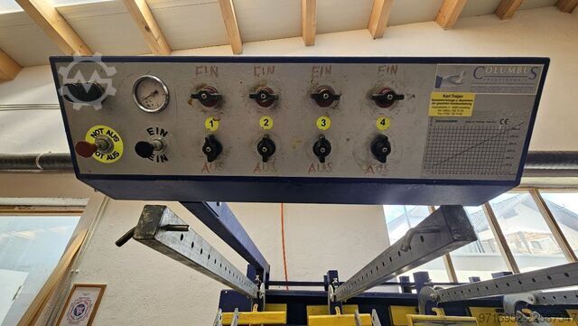 Laminating press for solid wood Columbus C-S Variomat Etagenverleimpresse