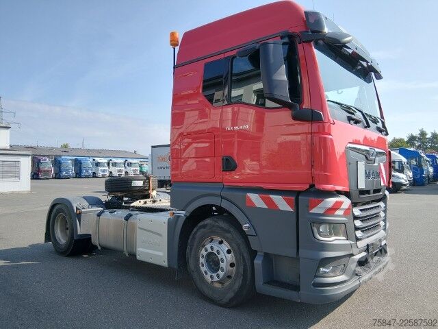 Standard tractor unit MAN TGX 18.470 BL Kipphydraulik Retarder Alu