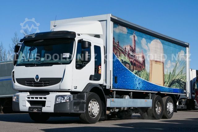 Beverage truck RENAULT Premium 430 Getränkewagen Lift-/Lenkachse LBW