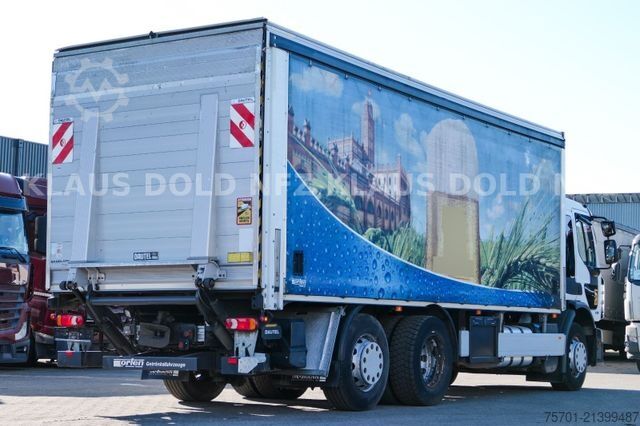 Beverage truck RENAULT Premium 430 Getränkewagen Lift-/Lenkachse LBW