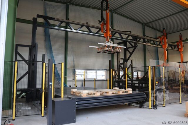 Palettennagelanlage für Sonderpaletten HANDSAEME BOS-W