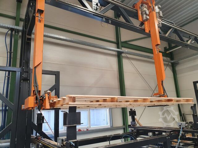 Palettennagelanlage für Sonderpaletten HANDSAEME BOS-W