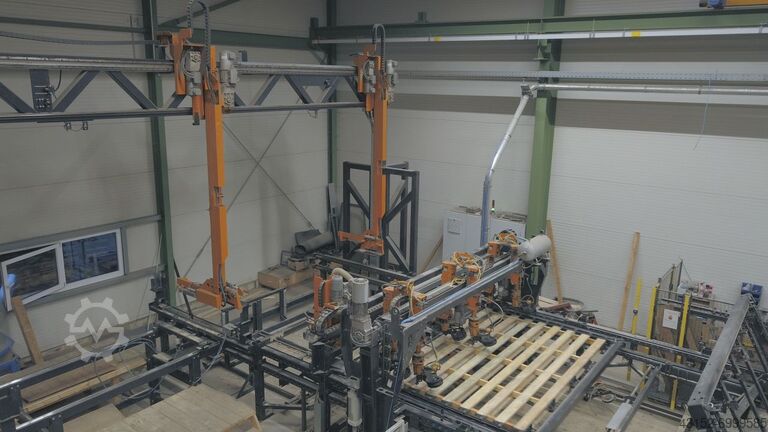 Palettennagelanlage für Sonderpaletten HANDSAEME BOS-W