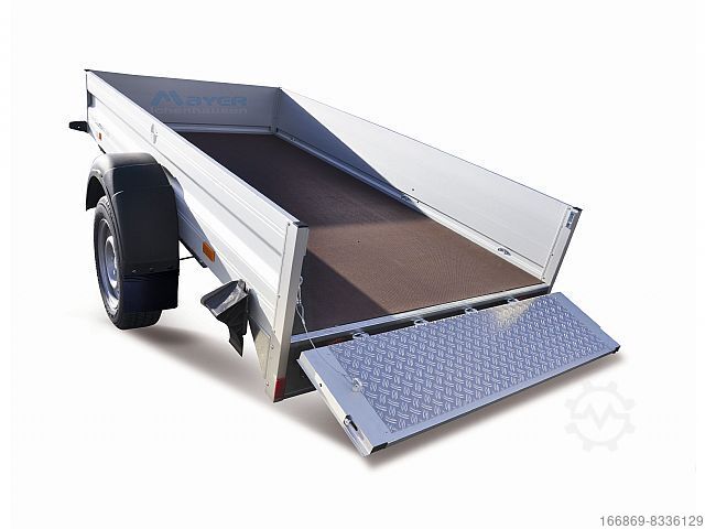 Car trailer Humbaur HA132513 BK • Alu • 1,3to. • ankippbar