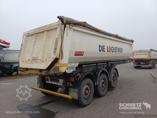 Kipper Auflieger Langendorf Kipper Stahlrundmulde 24m³