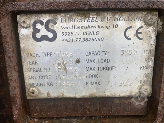 Bucket Eurosteel TH63 Grapple bucket