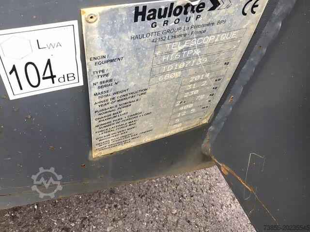 Telescopic Boom Lift Haulotte H16 TPX (15.44 meters)