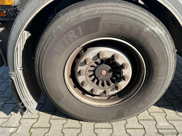 Container transportation Van Hool 3-ASSIGE OPLEGGER 20FT ADR CHASSIS / EMPTY WEIG...