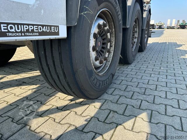 Container transportation Van Hool 3-ASSIGE OPLEGGER 20FT ADR CHASSIS / EMPTY WEIG...