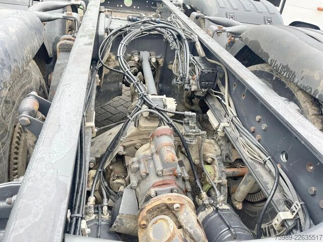 Chassis cab Scania R580 V8 6x4, RETARDER, 614915 km FULL SPRING!  ...