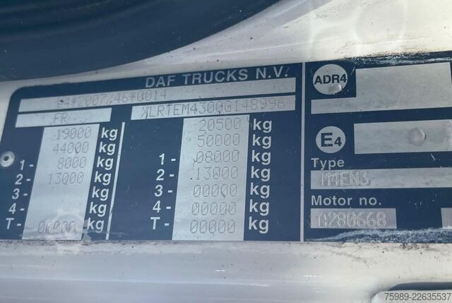 Standard tractor DAF CF 460 RETARDER