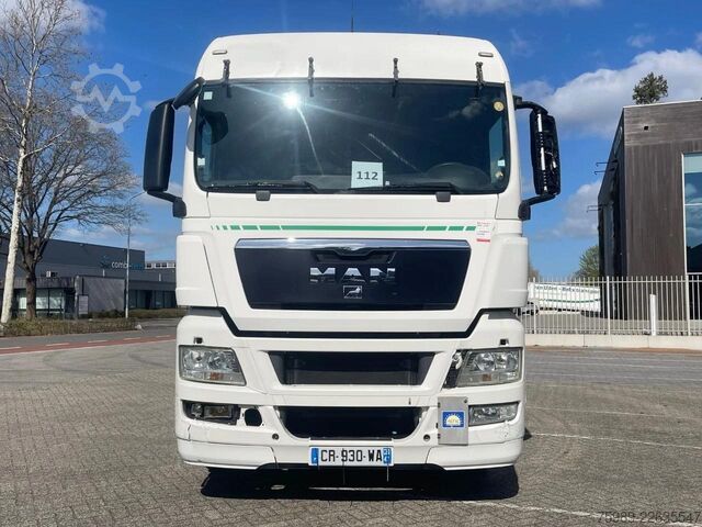 Curtain sided MAN TGX 18.360 Euro 5, RETARDER