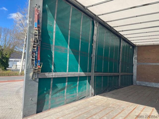 Curtain sided MAN TGX 18.360 Euro 5, RETARDER