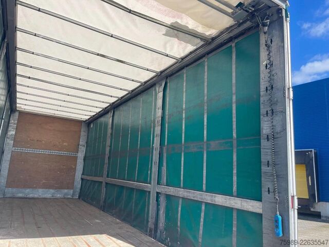 Curtain sided MAN TGX 18.360 Euro 5, RETARDER