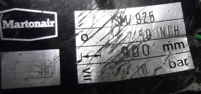 Pneumatic cylinders Martonair SM/925