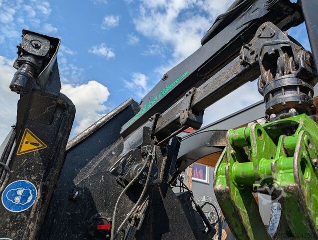 Wood chipper Heizohack HHM 14800 K Kranbeschickte Holzhackmasch