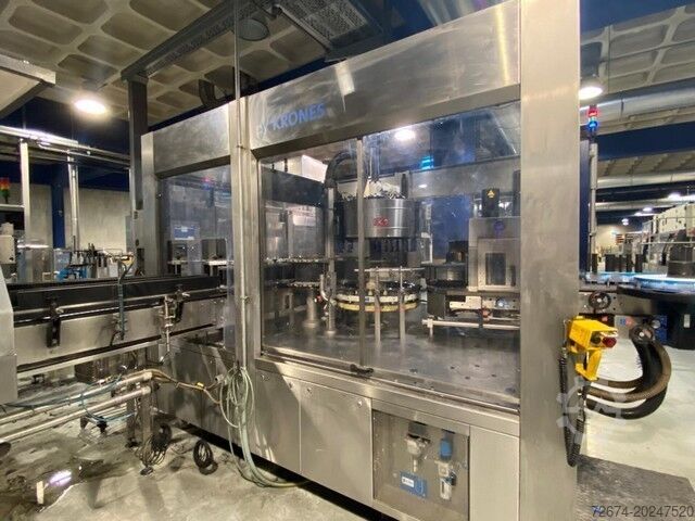 Beverage making machine Bottling krones PET Water Bottling Bottling Line ISOFILL 30.000 BPH