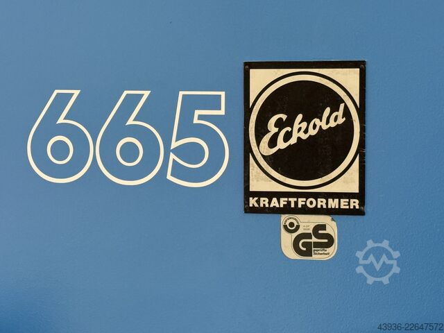 Eckold Kraftformer KF 665 Gigant WALTER ECKOLD KF 665 Gigant