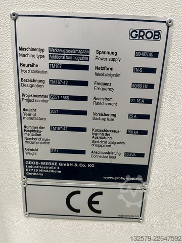 Fräsmaschine GROB-WERKE G550