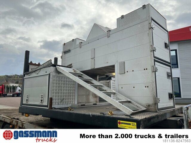 Flatbed truck  Pritschenaufbau mit Staukästen