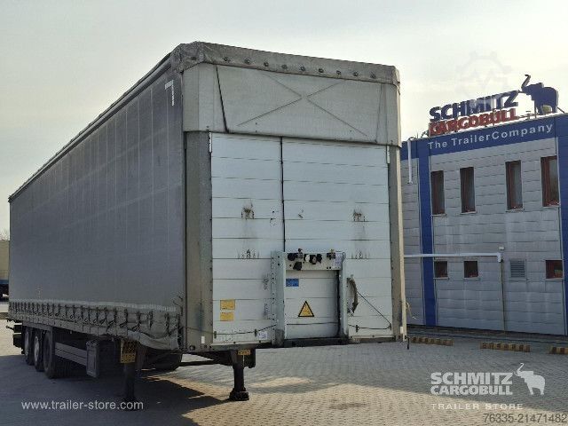 Open semitrailer with tarp Schmitz Cargobull Curtainsider Mega Double deck