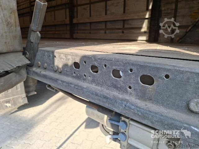 Open semitrailer with tarp Schmitz Cargobull Curtainsider Mega Double deck