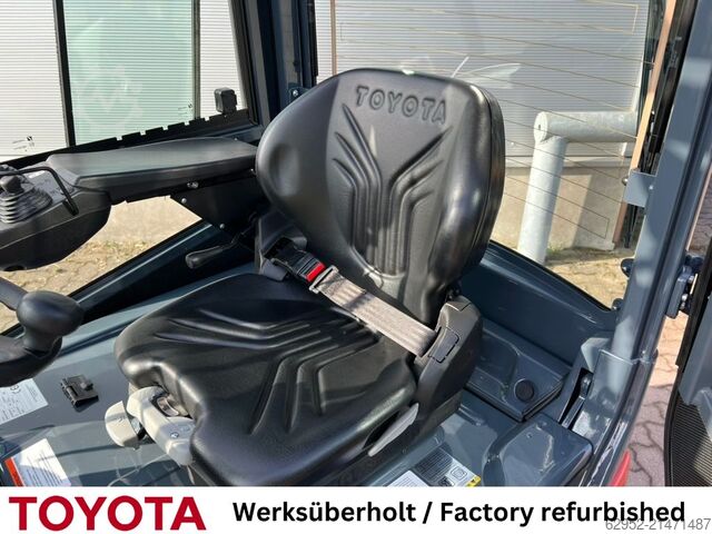 Electric 3-wheel forklift Toyota 8 FBEK 16 T / 350 Std.!