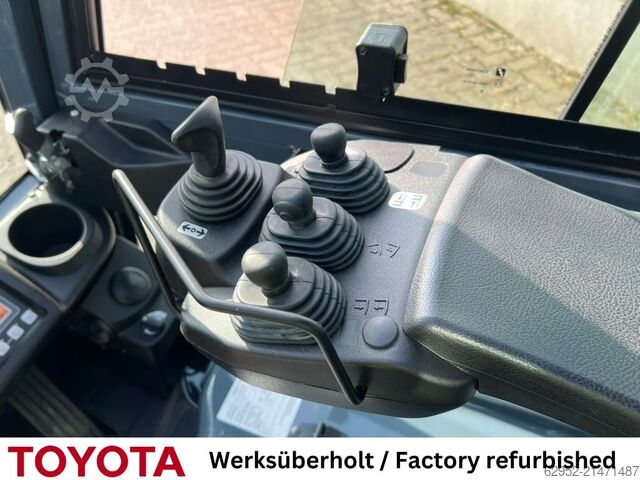 Electric 3-wheel forklift Toyota 8 FBEK 16 T / 350 Std.!