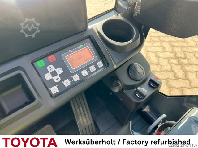 Electric 3-wheel forklift Toyota 8 FBEK 16 T / 350 Std.!