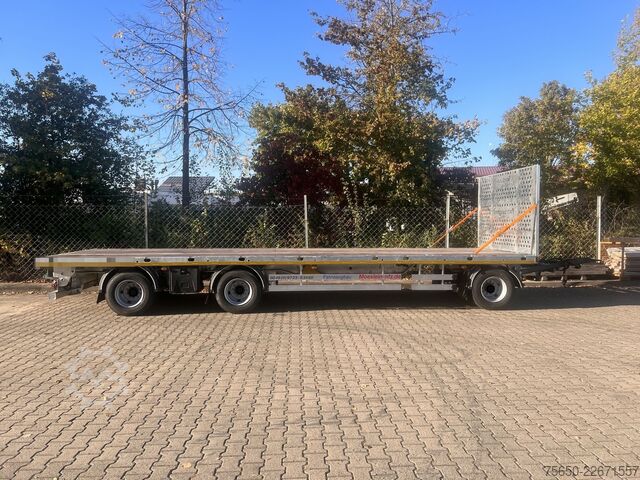 Anhänger mit offener Pritsche Möslein T 3 Plato 8,6 m  3 Achs Jumbo- Plato- Anhänger 8,60 m, Mega