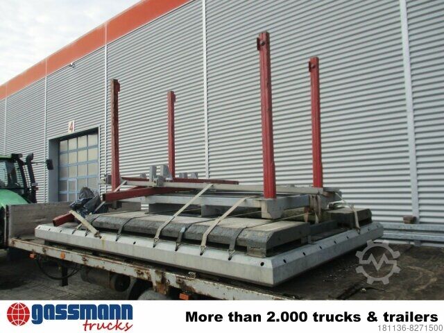 Flatbed truck  Pritschenaufbau mit Wechselsystem für