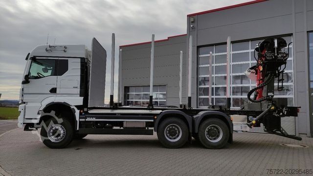 Holztransporter LKW MAN TGS 33.520 6x6 BL RADSTAND 3900mm Sofort Verfügb