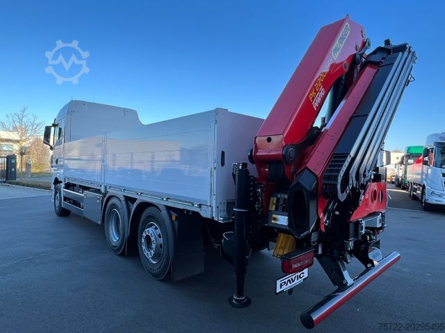 Truck mounted crane MAN TGX 26.480 / 520 BL 6x2-4 KRAN FASSI / PALFINGER